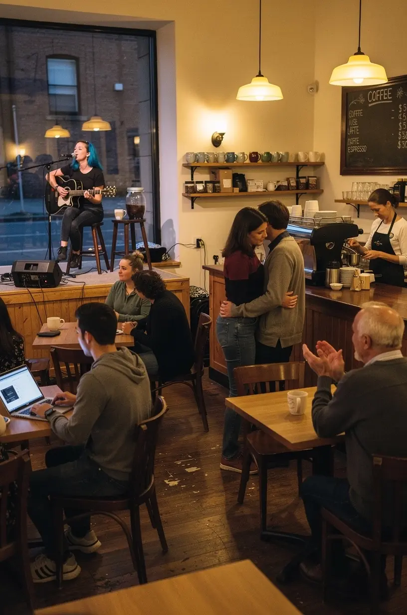 Engaging local artists in community meetups.