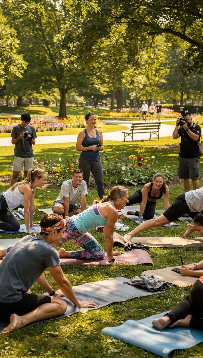 Technology enhancing modern social gatherings and events.